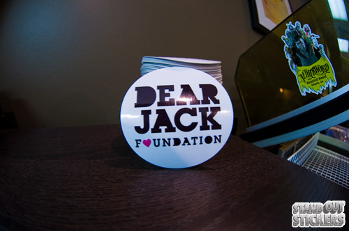 Dear Jack Foundation Stickers