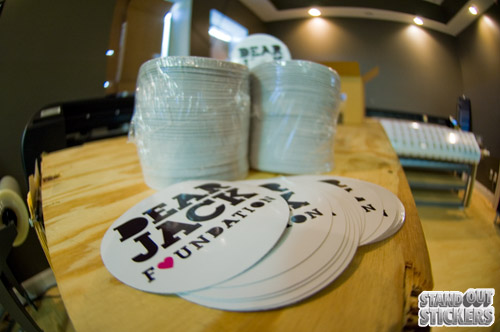 Dear Jack Foundation Stickers