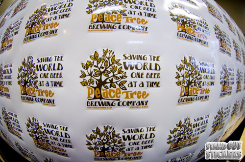 Peace Tree Brewing Stickers