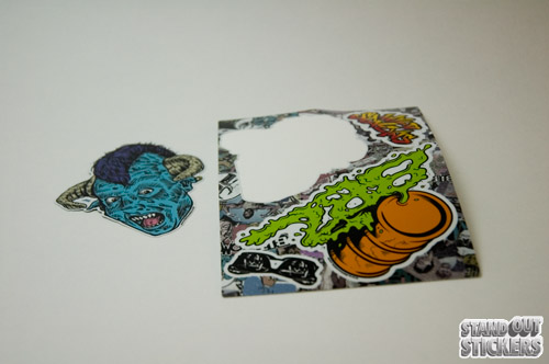 8-Bit Zombie Custom Sticker Sheets