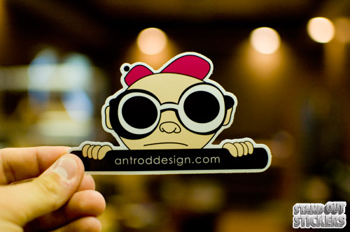 AntRod Design Diecut Stickers