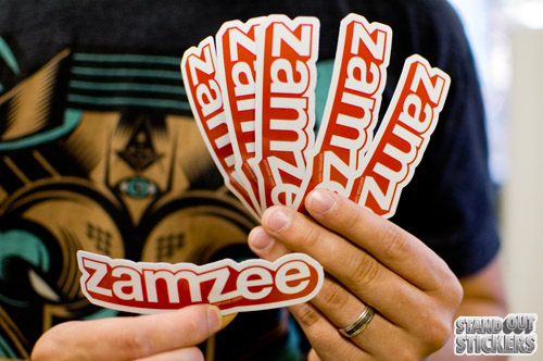 Zamzee Diecut Stickers