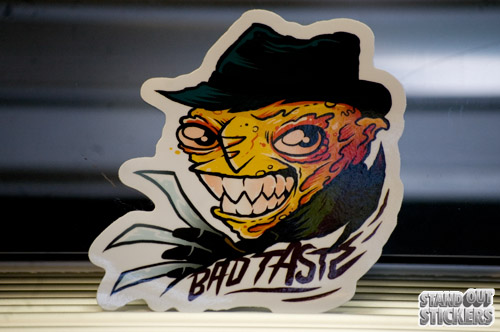 Bad Taste Die Cut Stickers