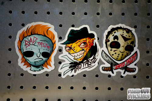 Bad Taste Die Cut Stickers