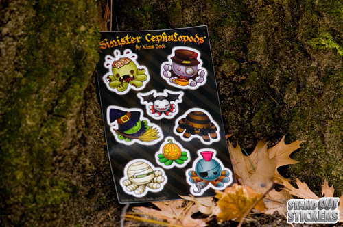 Kina Ink Halloween Sticker Sheets