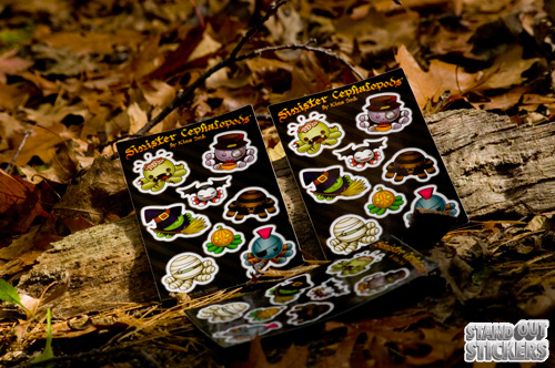 Kina Ink Halloween Sticker Sheets