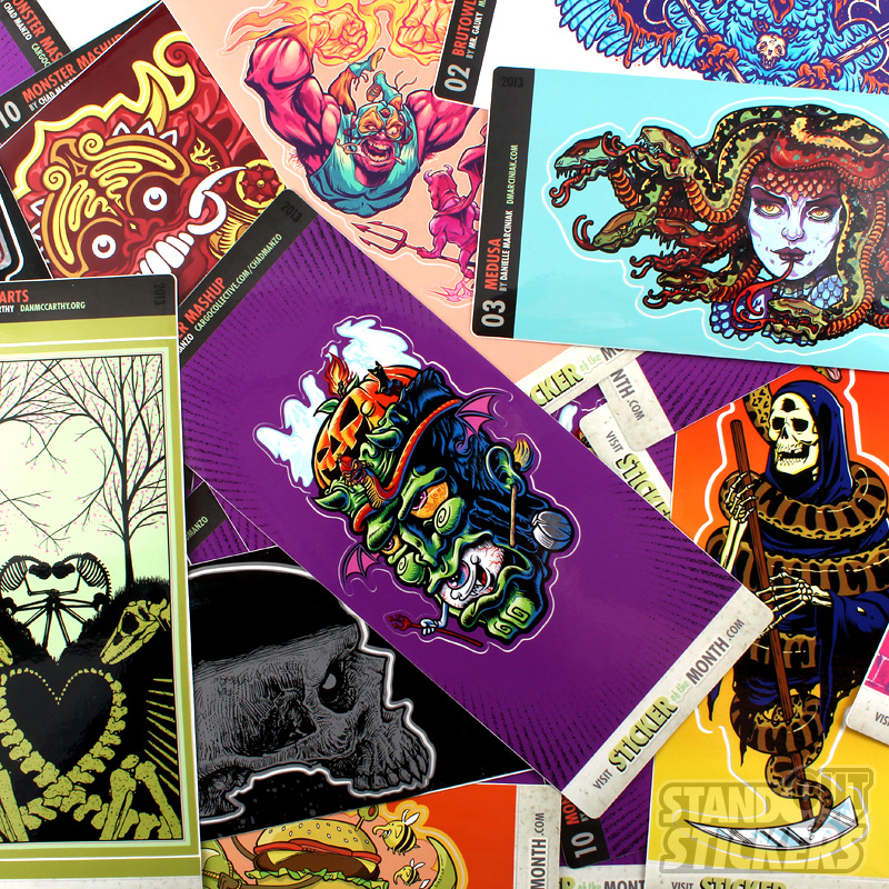 Chad Manzo Collectable Art Sticker of the Month