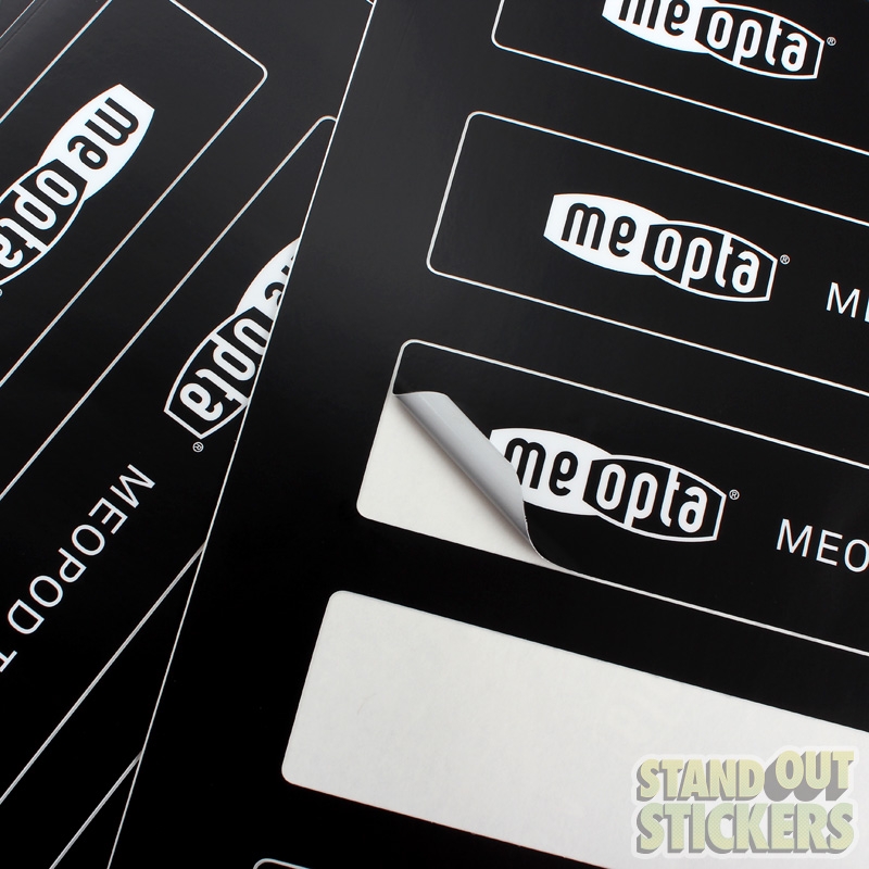 Vinyl Custom Stickers Matte Finish