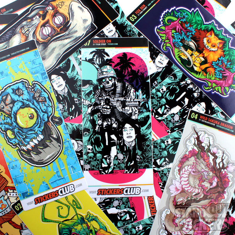 Tyler Stout Collectable Stickers