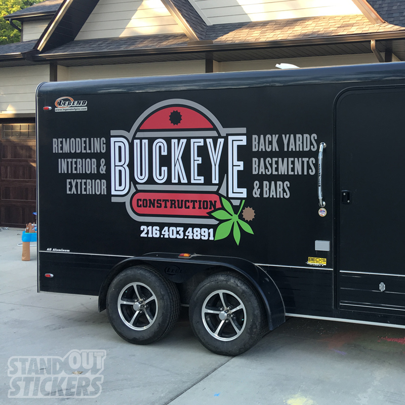 Custom Trailer Decal Graphics