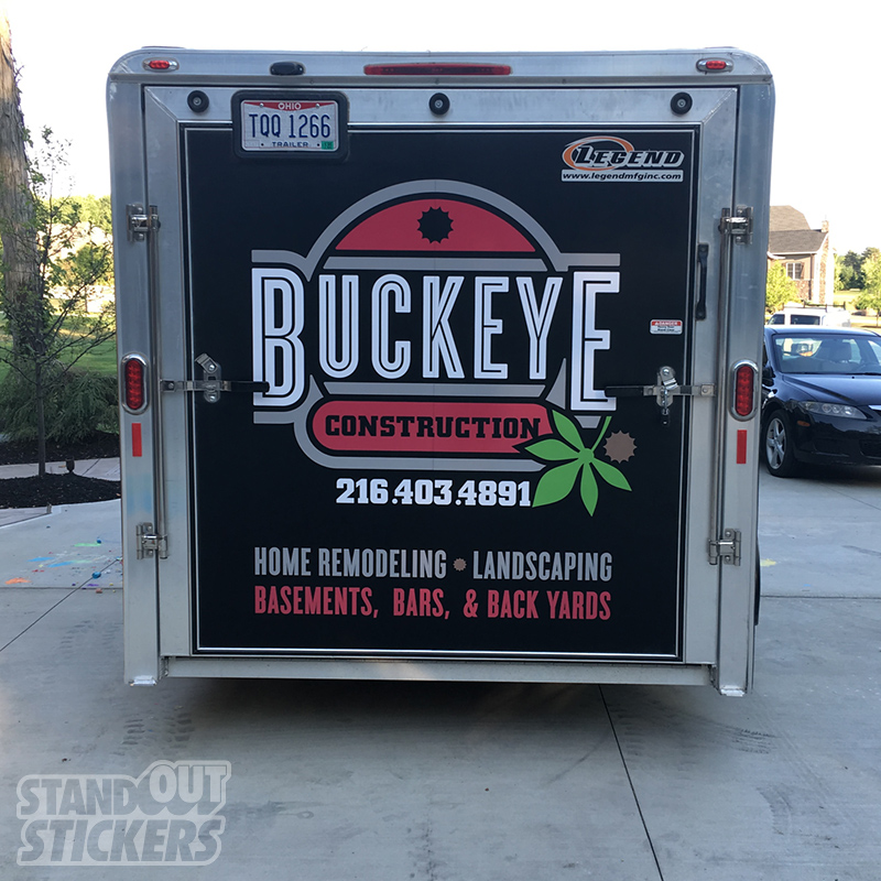 Custom Trailer Decal Graphics