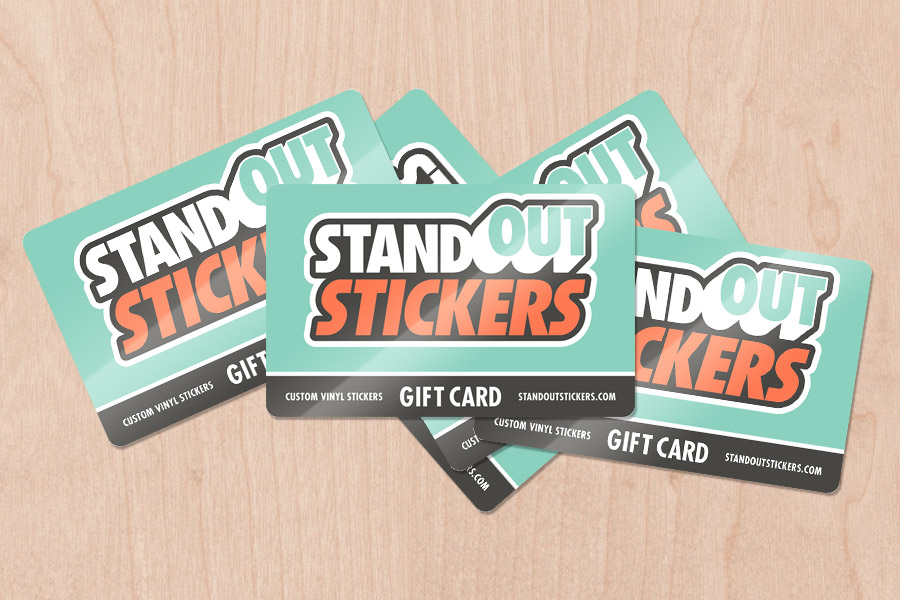 StandOut Stickers Gift Cards