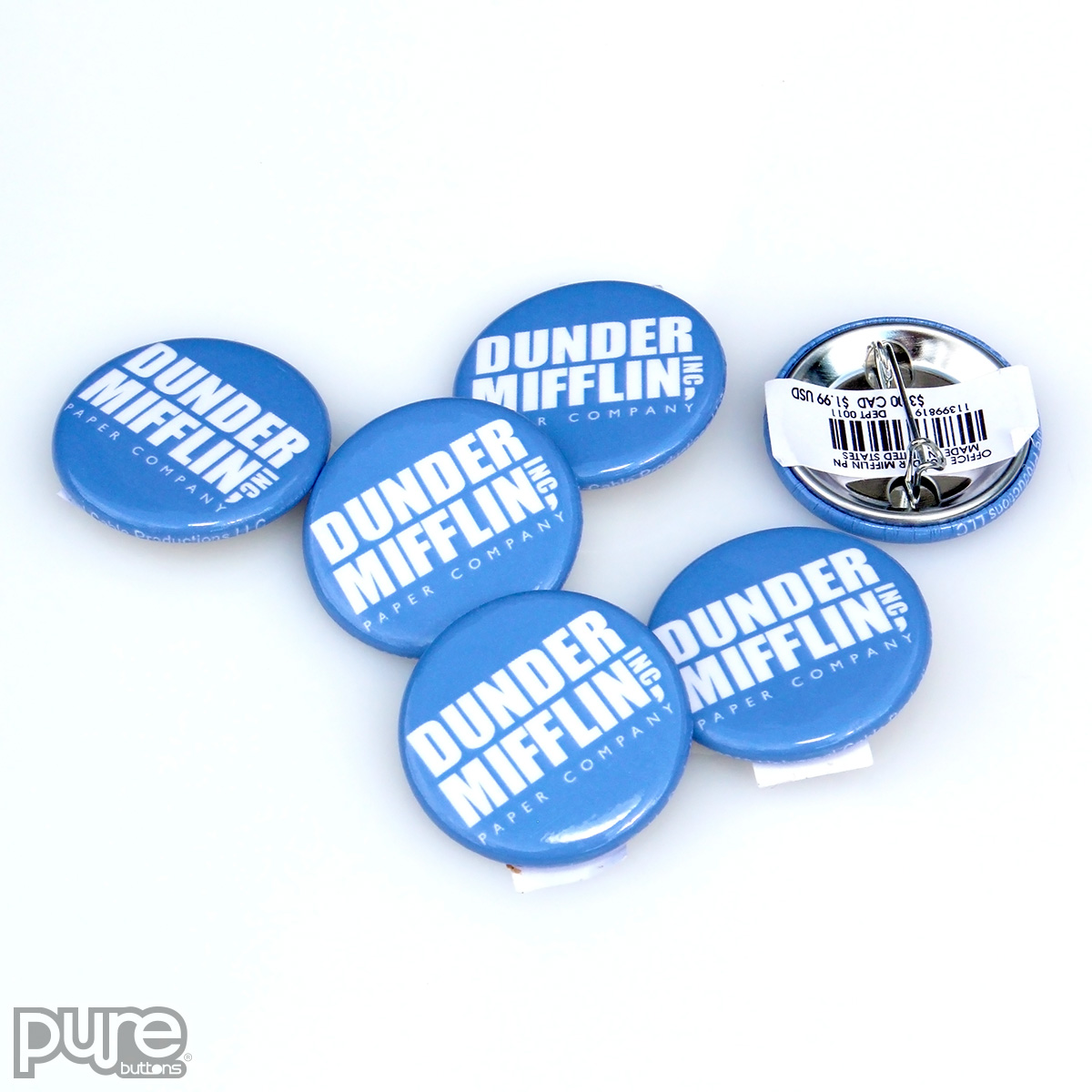 Dunder Mifflin Quabity First Bumper Sticker - Official The Office  Merchandise