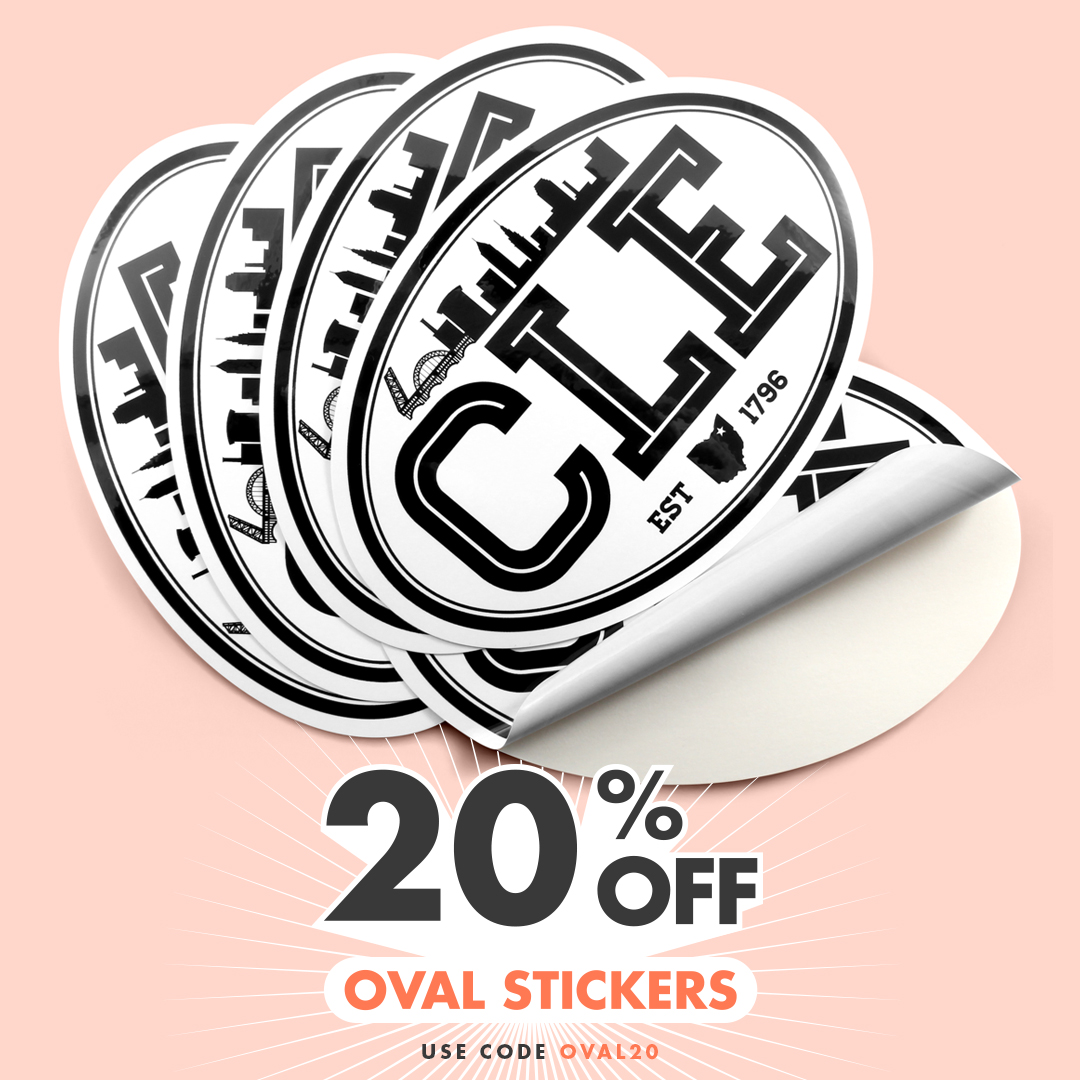 Oval Stickers 20% Off