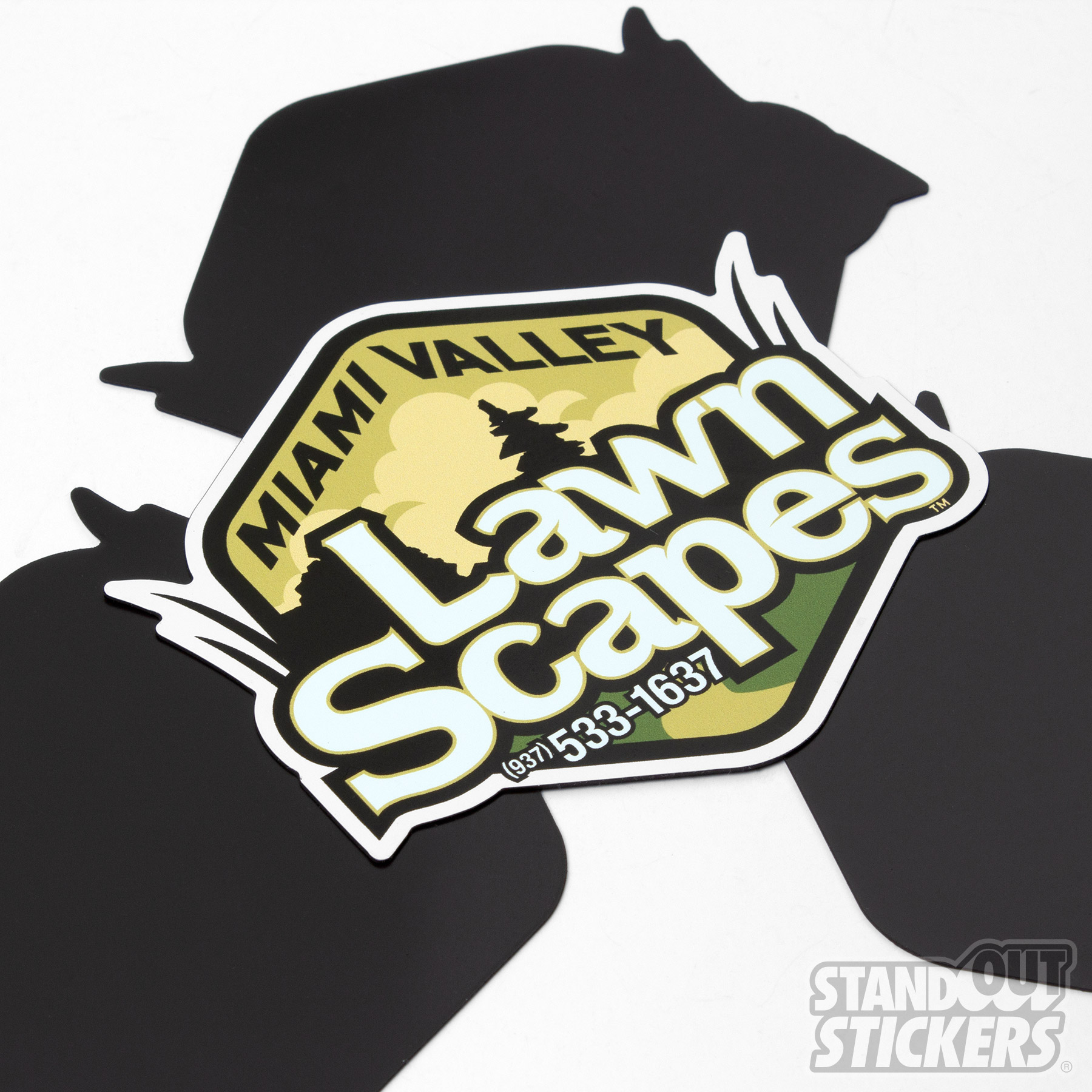 Die Cut Magnets for Miami Valley Lawn Scapes