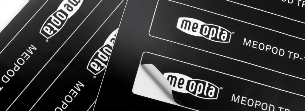 Matte Sticker Sheets for Meopta