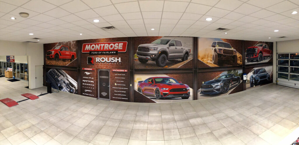 Montrose Ford Fairlawn Custom Wall Graphic