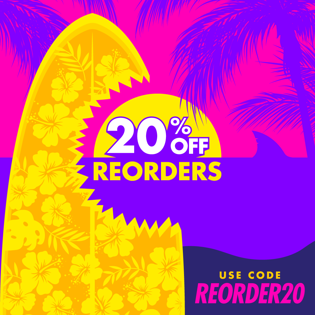 20% Off Reorders with code REORDER20