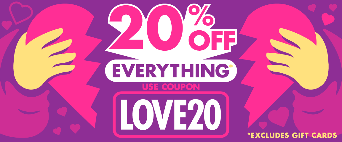 20% OFF with code LOVE20