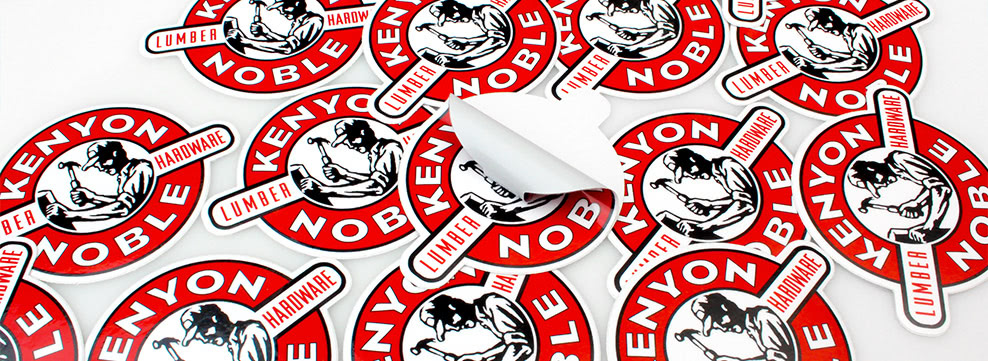 Kenyon Noble Hardware Outdoor Stickers