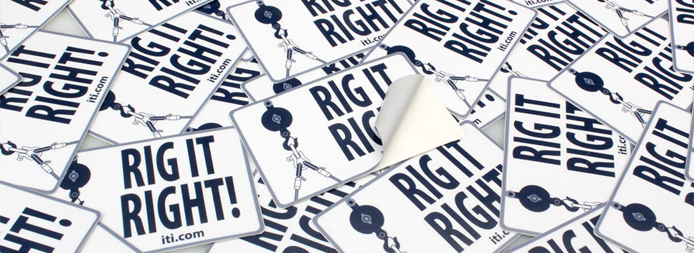 Rig It Right ITI outdoor stickers