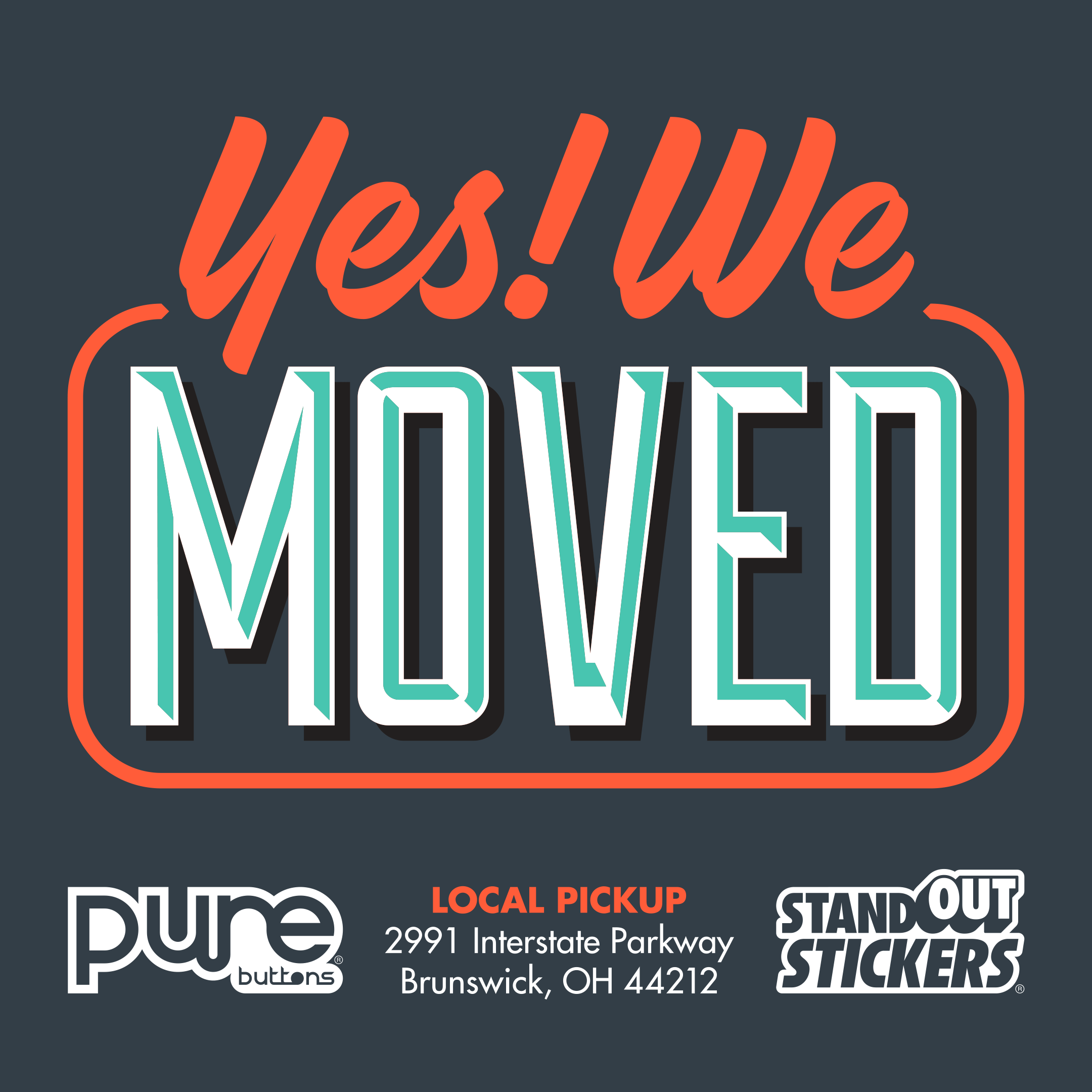 StandOut Stickers has moved to Brunswick, OH