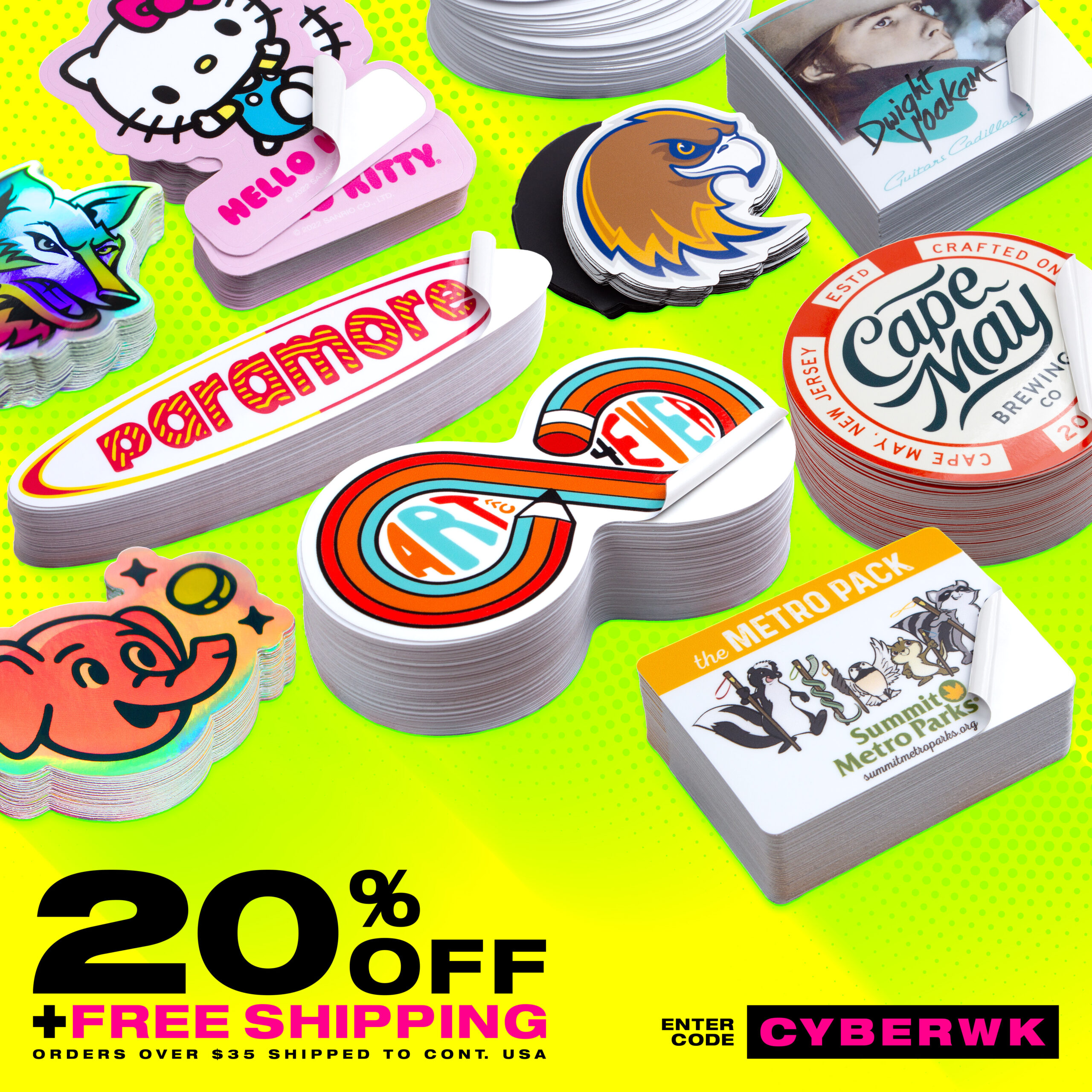 StandOut Stickers Cyber Monday 2025